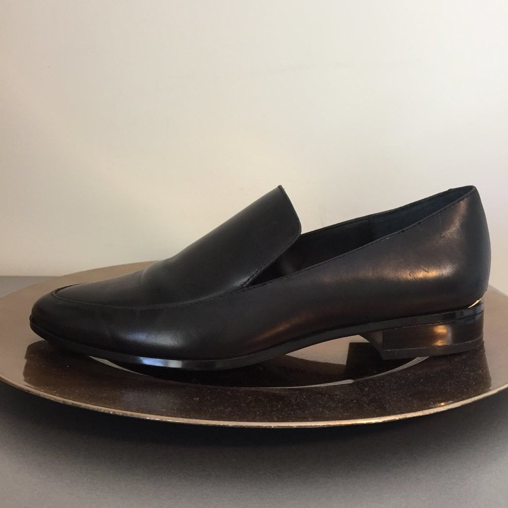 Calvin Klein Black Leather Loafers